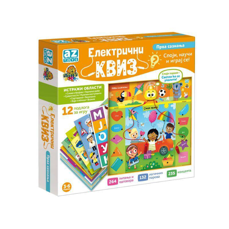 Električni Kviz - Spoji, Nauči i Igraj Se