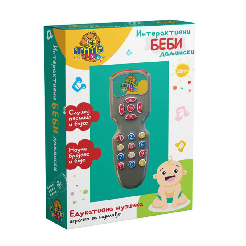 Interaktivni Dečiji Daljinski – Rano Učenje Brojeva i Boja