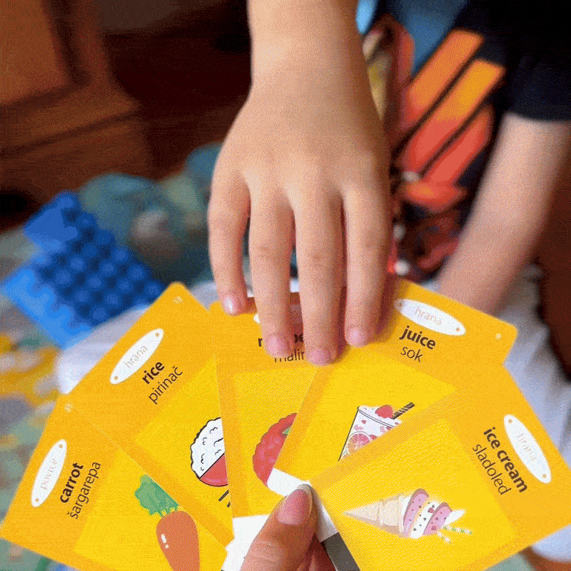 🧩 Kartice Pametnice – Srpski i Engleski kroz igru