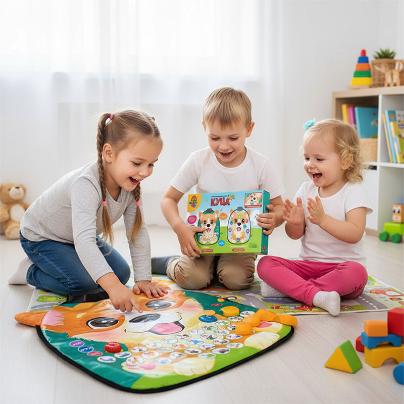 Edukativni poster kuca azbuka - Nauči slova i zabavi se