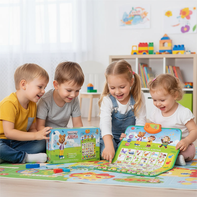 Moja prva azbuka edukativni poster